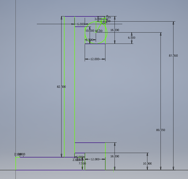 CAD of Bucket mechanism